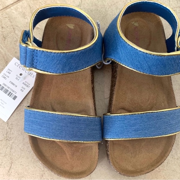 J. Crew Girls' chambray sandals. - Picture 5 of 6